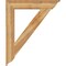 Ekena Millwork Traditional Traditional Rough Sawn Bracket, Western Red Cedar, 6"W x 38"D x 46"H BKT06X38X46TRA01RWR - alternate 4